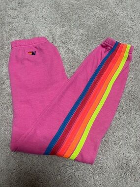 Aviator Nation pink sweatpants